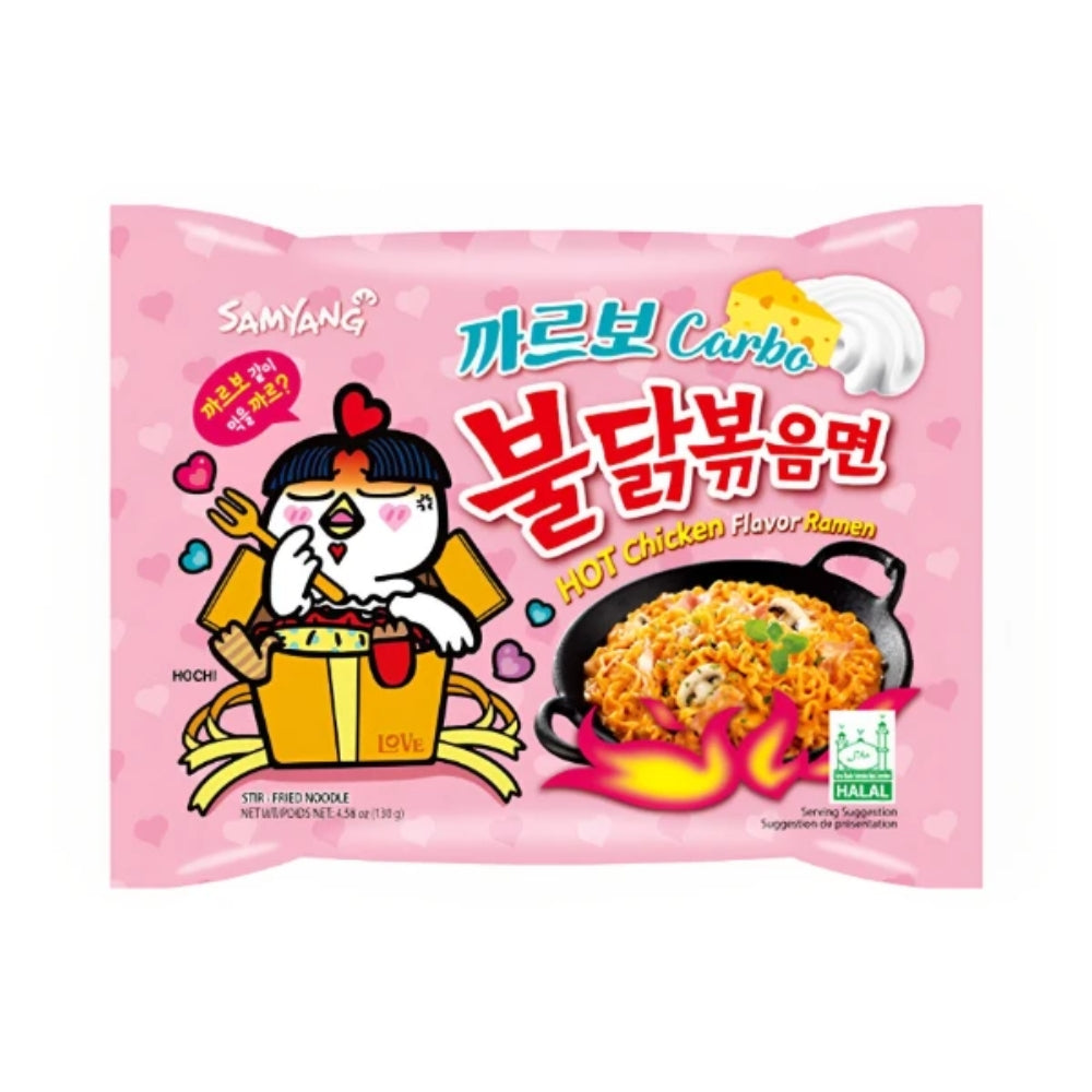 Buldak – Hot Chicken Flavor Ramen Carbonara 130g